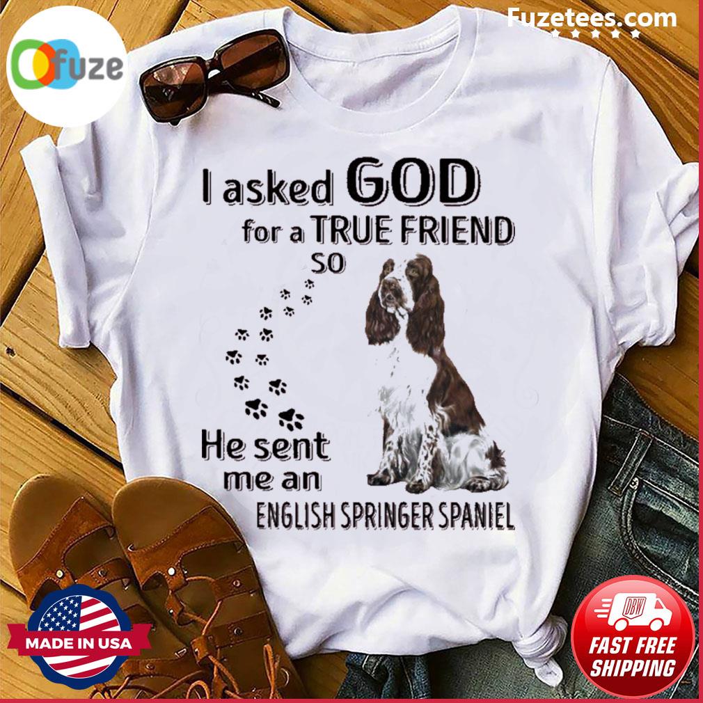 springer spaniel shirt