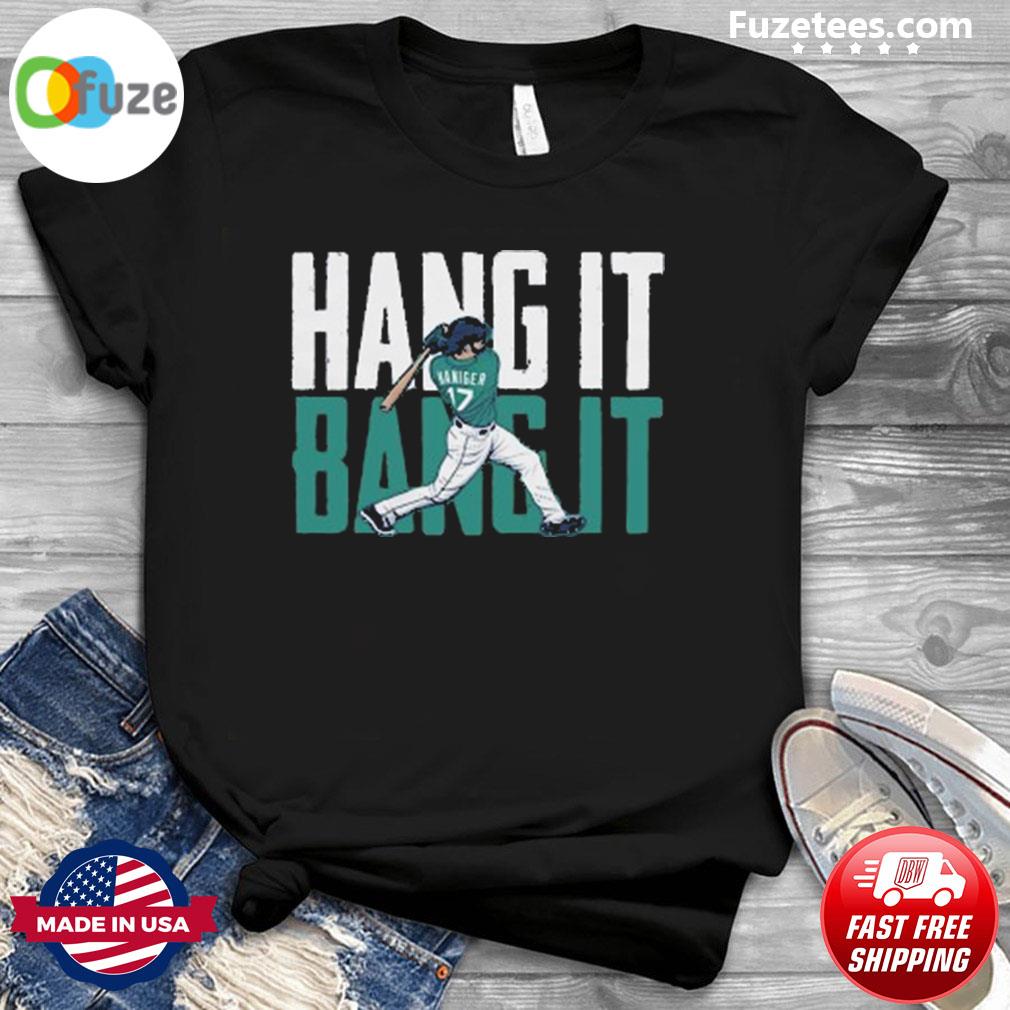 Mitch Haniger: Hang It, Bang It, Youth T-Shirt / Medium - MLB - Sports Fan Gear | breakingt