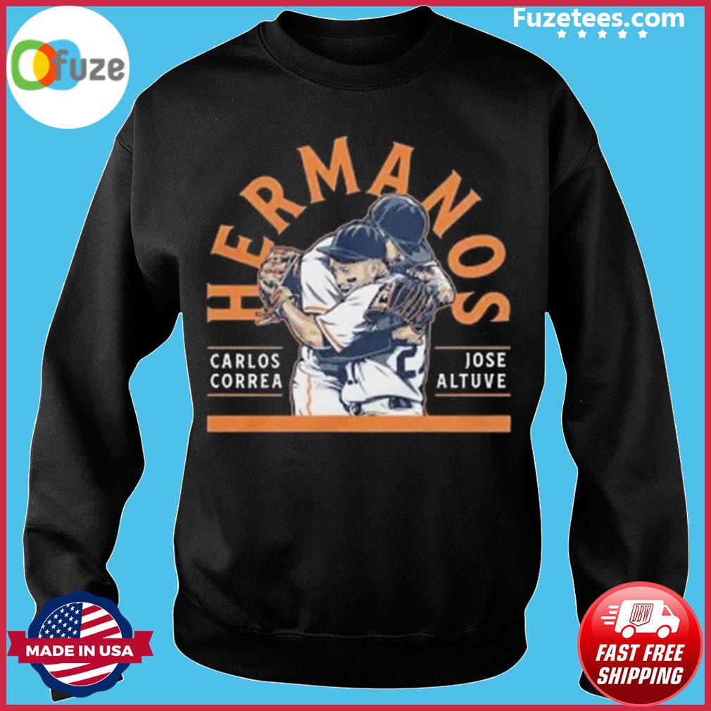 jose altuve and carlos correa hermanos shirt - Yesweli