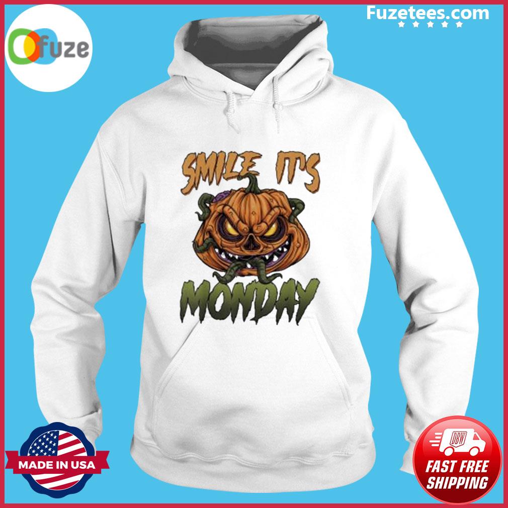 Smile It S Monday Meme Halloween Happy Pumpkin 21 Unisex T Shirt Fuzetee