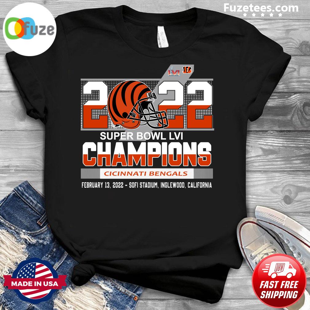 Cincinnati Bengals 2022 NFL Super Bowl Champions logo T-shirt, hoodie,  sweater, long sleeve and tank top