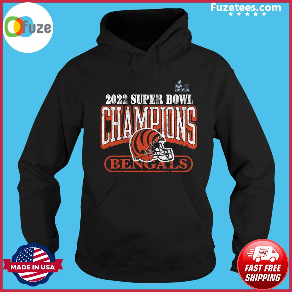 Cincinnati Bengals Shirt T-Shirt Super Bowl Champions Small-4X Fan