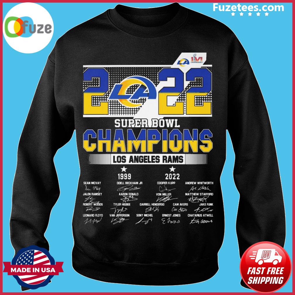 Super Bowl LVI Champions Rams House Los Angeles CA T-Shirt - REVER