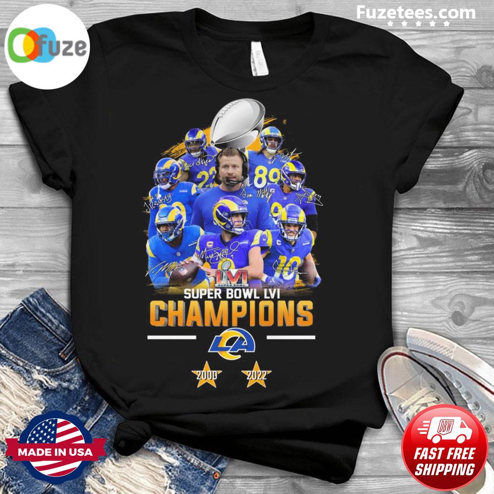 Los Angeles Rams Super Bowl LVI Champions 2022 T-Shirt – Teepital –  Everyday New Aesthetic Designs