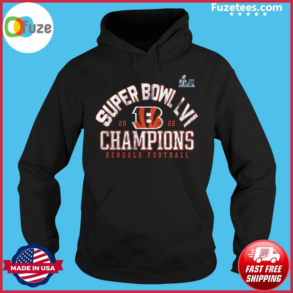 Cincinnati bengals 2022 nfl super bowl champions shirt, hoodie, sweater,  long sleeve and tank top