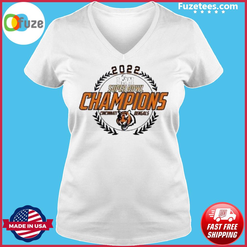 Cincinnati Bengals 2022 NFL Super Bowl Champions logo T-shirt, hoodie,  sweater, long sleeve and tank top