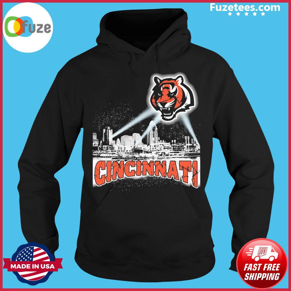 Cincinnati Skyline Cincinnati Bengals Super Bowl Shirt – Fuzetee News