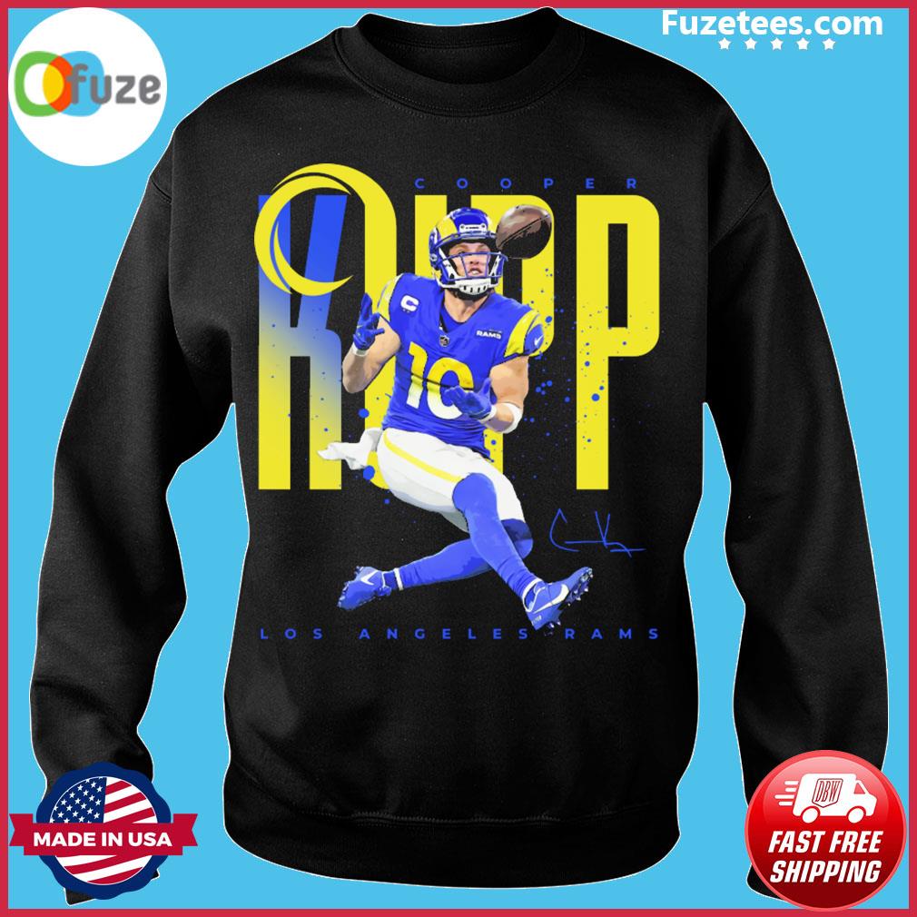 Cooper Kupp Cartoon signature shirt, hoodie, sweater and v-neck t-shirt