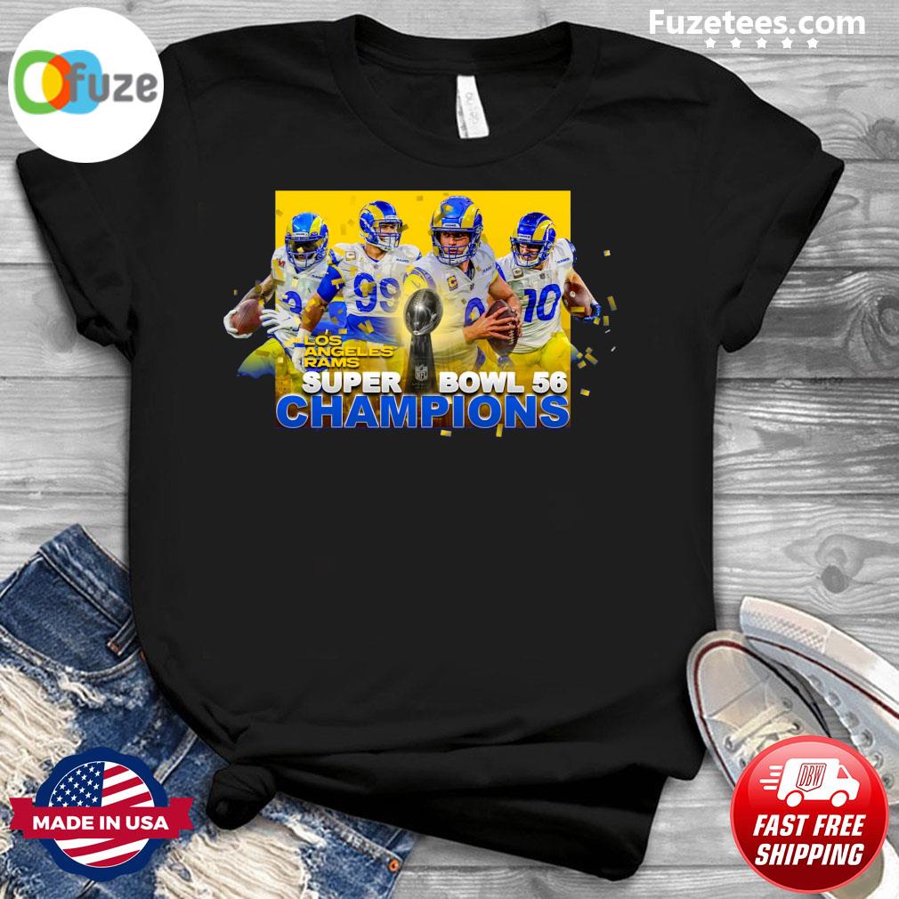 Official super Bowl Team LA Rams Champions 2022 T-Shirt, hoodie, sweater,  long sleeve and tank top