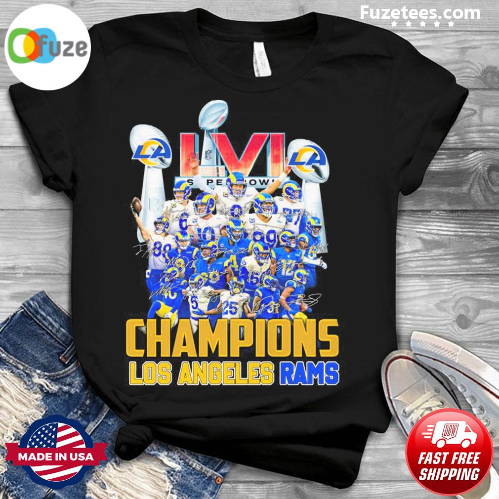 2022 Super Bowl LVI LA Rams Bengals NFL Shirt - Jolly Family Gifts