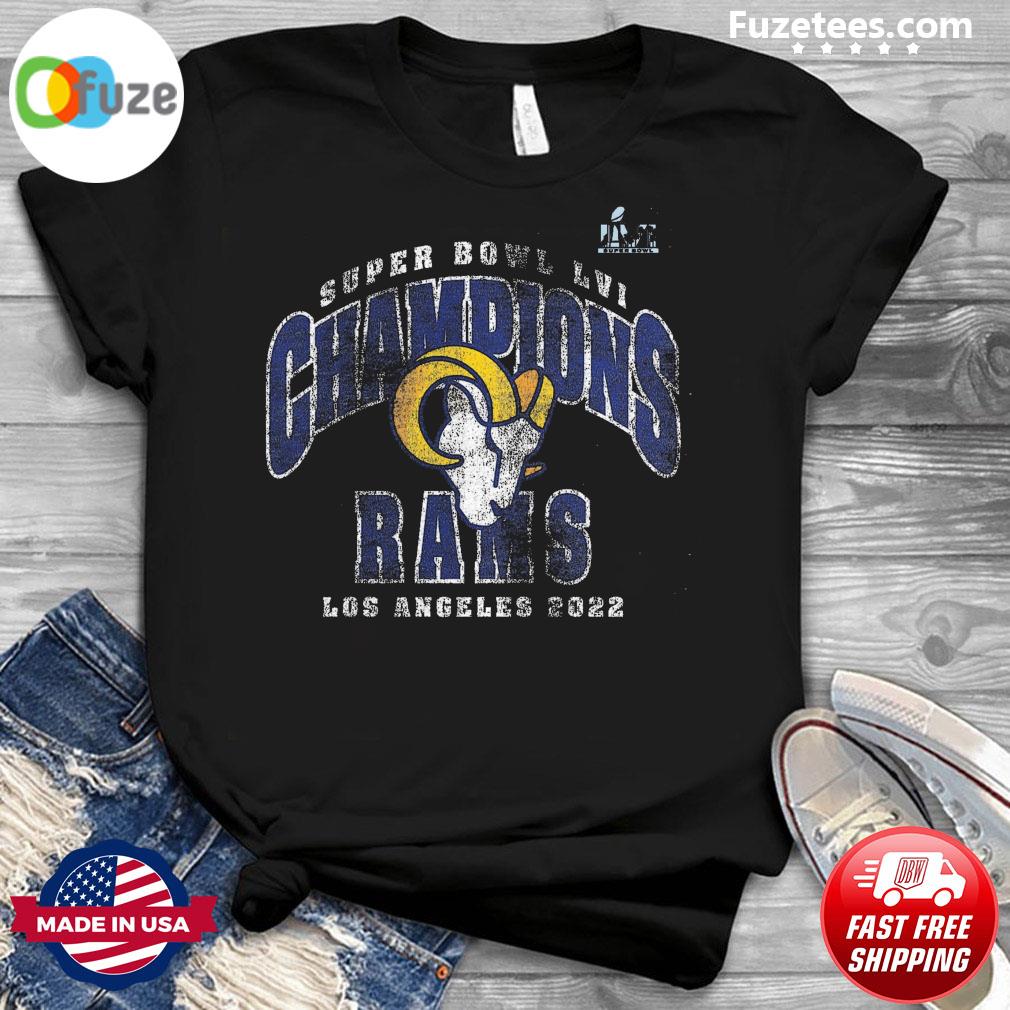 Los Angeles Rams champions 2021 NFC west champs shirt - Kingteeshop