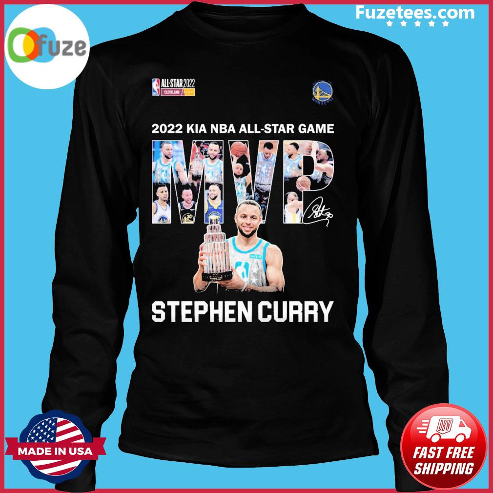 Stephen Curry 2022 NBA Nba All-Star Game Signatures T-Shirt News