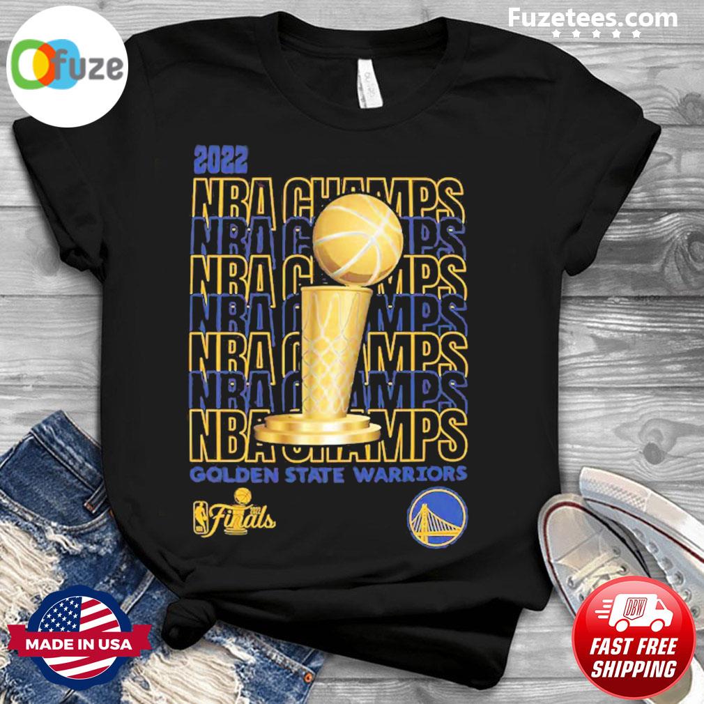 Golden State Warriors 2022 NBA Finals Champions Repeat T-Shirt - T