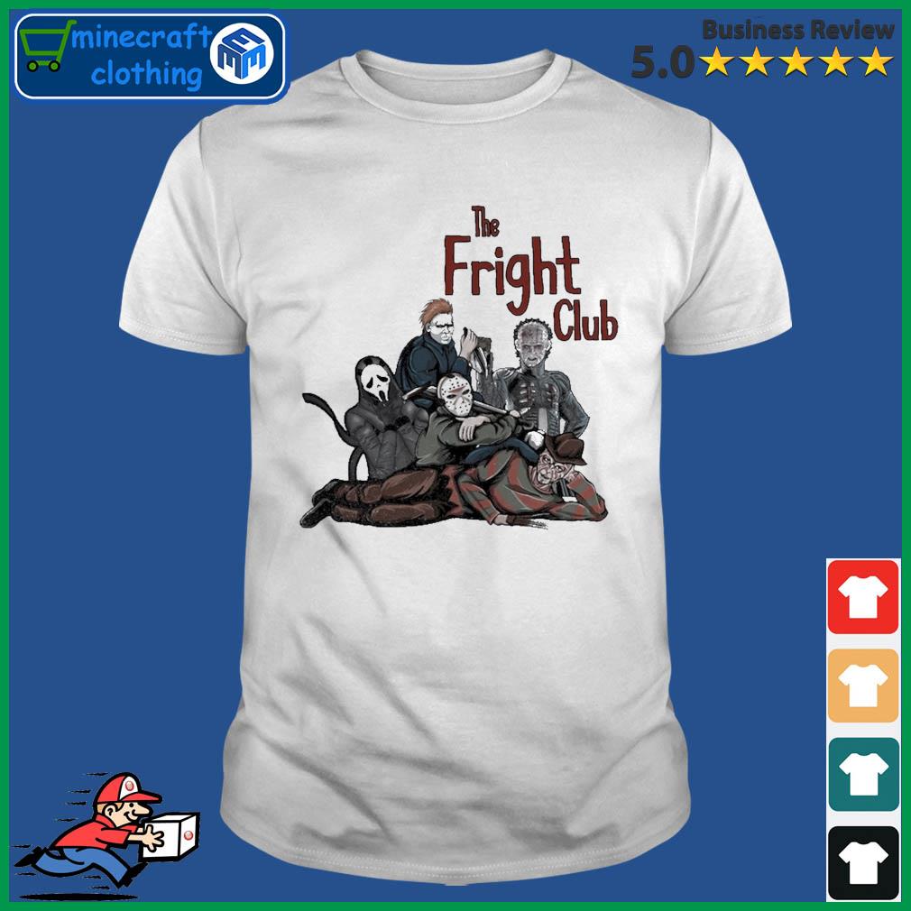 The Fright Club Retro Horror Halloween Shirt