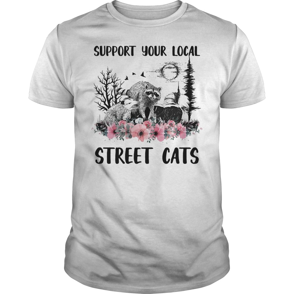 support local street cats shirt