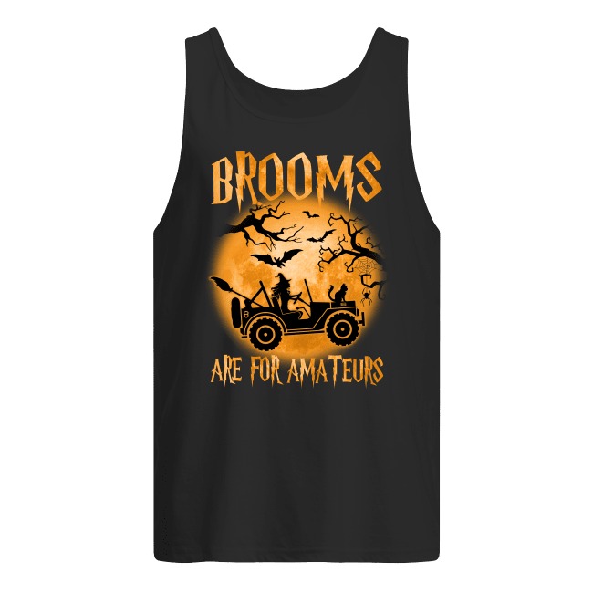Brooms are for amateurs Halloween is coming shirt