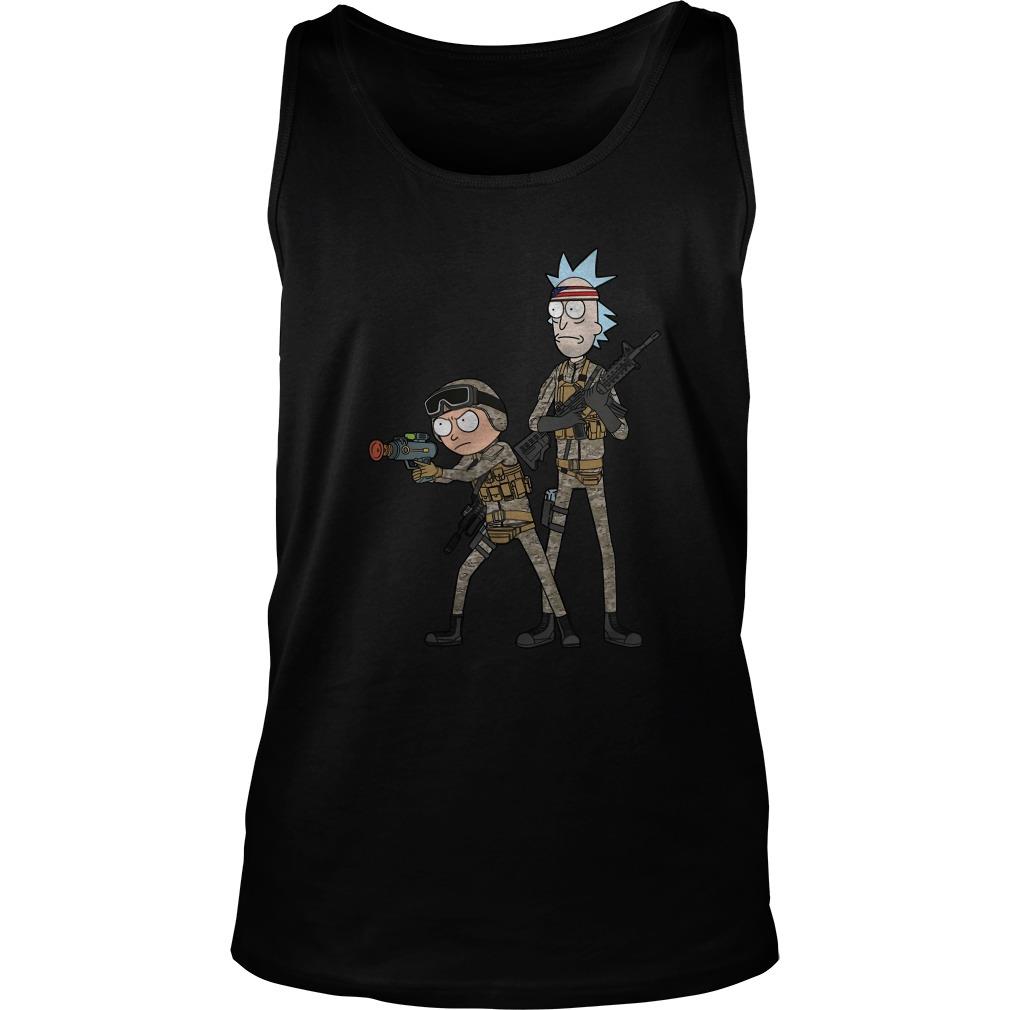 rick morty tank top