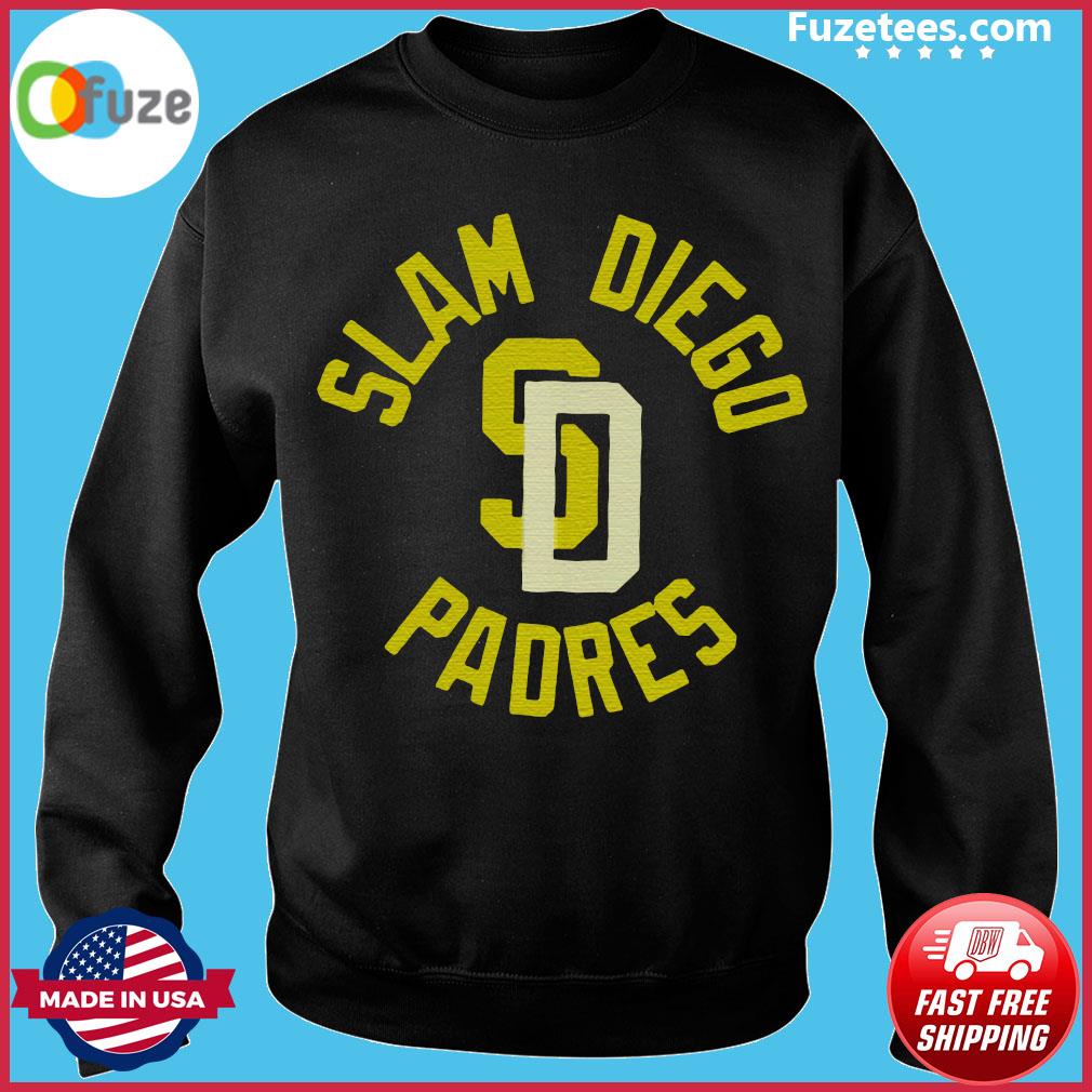 slam diego padres t shirt