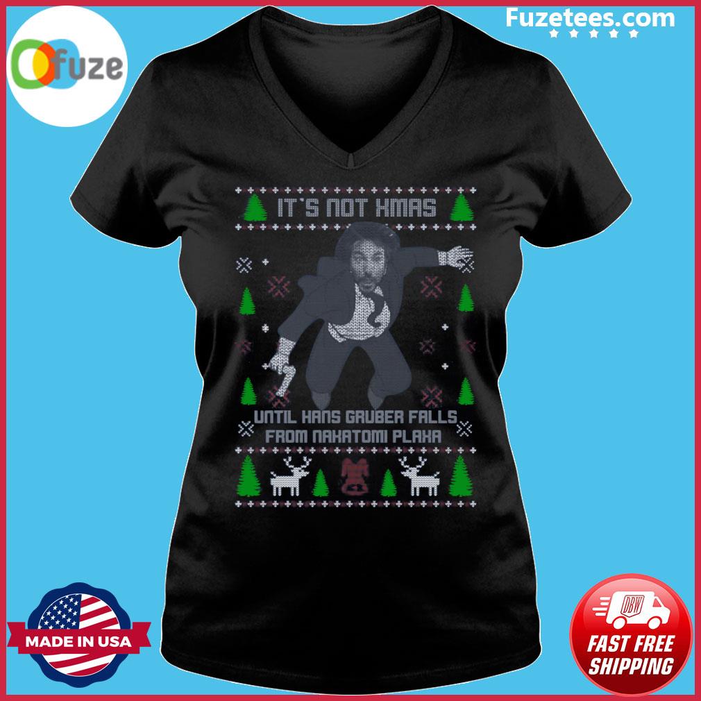 hans gruber christmas t shirt