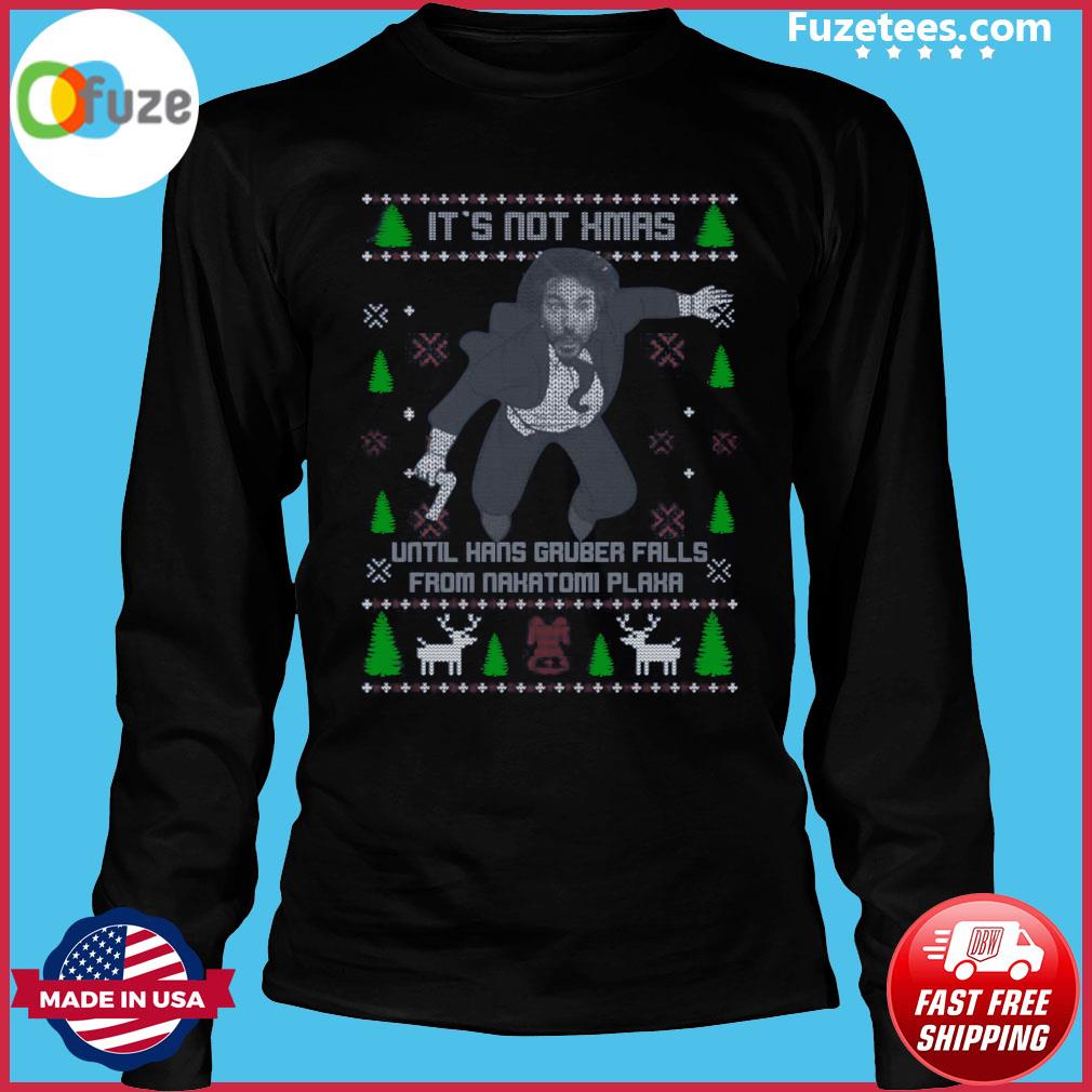 hans gruber christmas t shirt