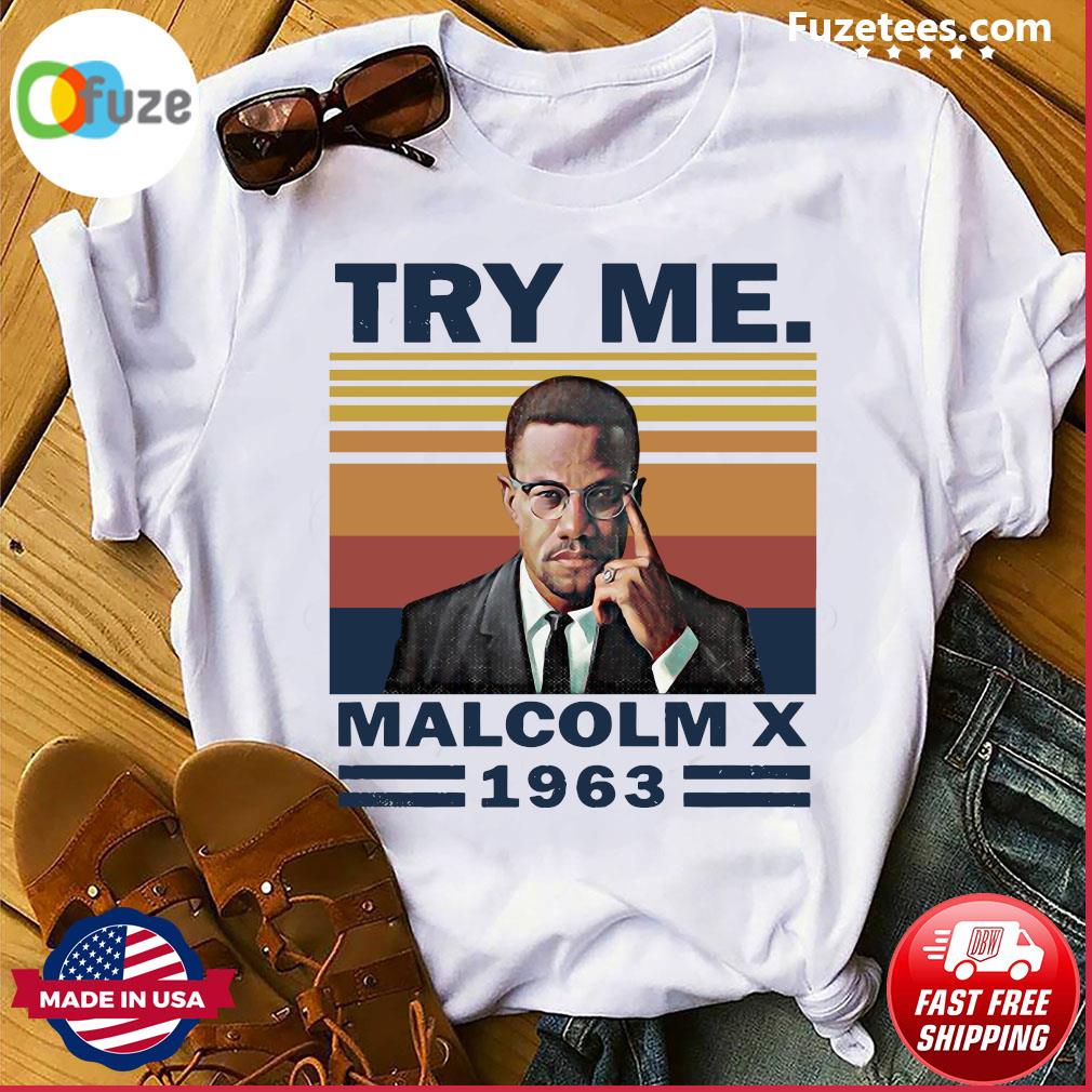 malcolm x window shirt