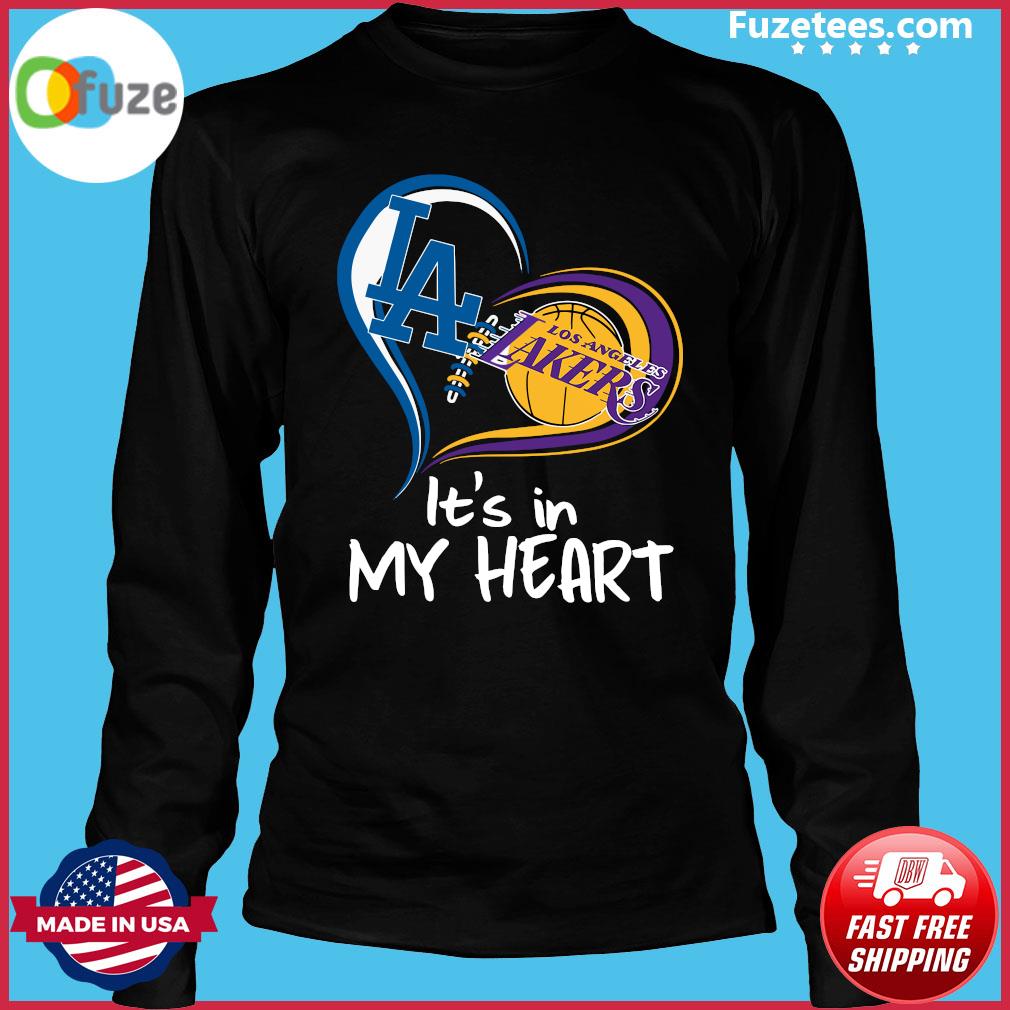 lakers 2 heart patch