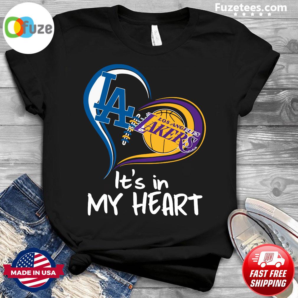 lakers 2 heart patch